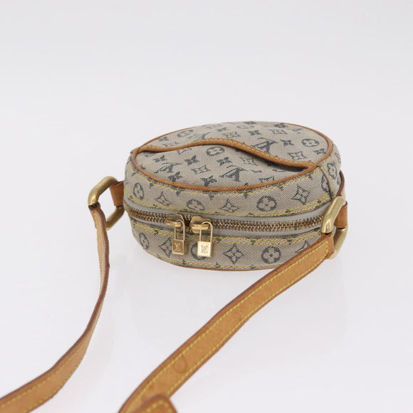 LOUIS VUITTON Monogram Mini Jeanne PM Shoulder Bag Blue M92001 LV Auth RV018