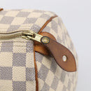 LOUIS VUITTON Damier Azur Speedy 30 Hand Bag N41533 LV Auth RV033-14