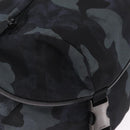 PRADA Camouflage Body Bag Nylon Navy Auth RV036A-11
