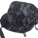 PRADA Camouflage Body Bag Nylon Navy Auth RV036A-18