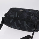 PRADA Camouflage Body Bag Nylon Navy Auth RV036A-6