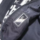 PRADA Comic Illustration Body Bag Nylon Black White Auth RV037A-20