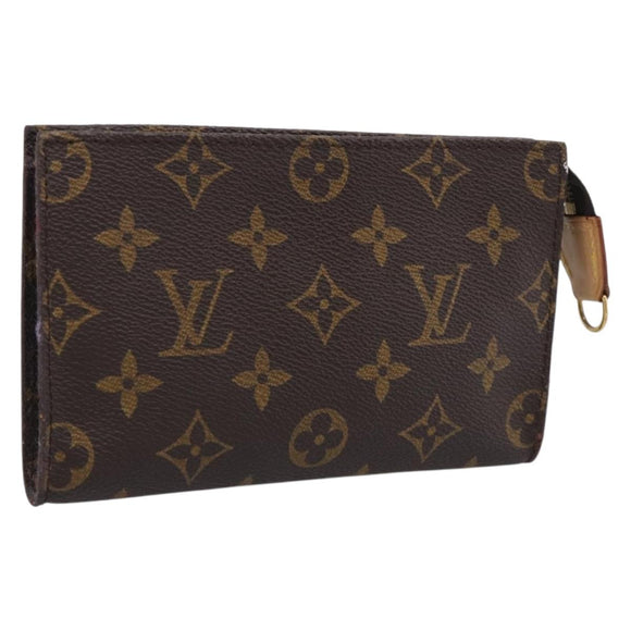 LOUIS VUITTON Monogram Bucket PM Pouch LV Auth RV042