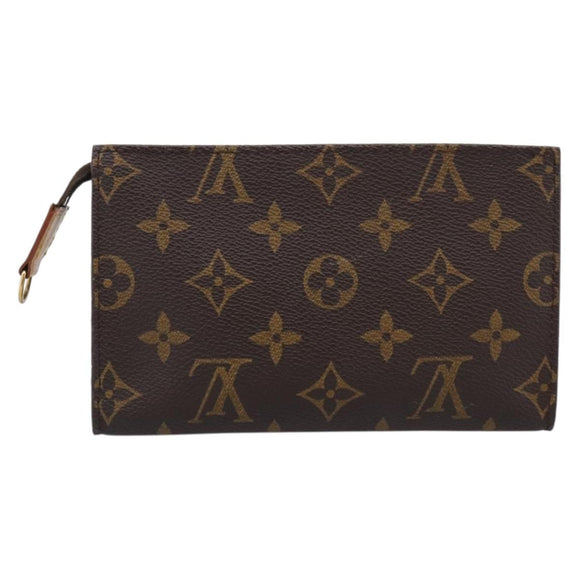 LOUIS VUITTON Monogram Bucket PM Pouch LV Auth RV042