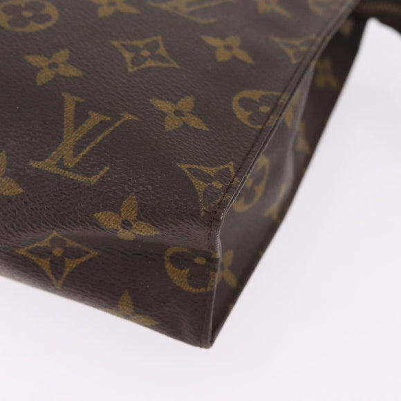 LOUIS VUITTON Monogram Poche Toilette 26 Pouch M47542 LV Auth RV043