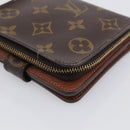 LOUIS VUITTON Monogram Compact Zip Wallet M61667 LV Auth RV047-16