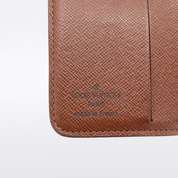 LOUIS VUITTON Monogram Compact Zip Wallet M61667 LV Auth RV047