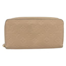 LOUIS VUITTON Monogram Empreinte Zippy Wallet Tour Rrail M69034 LV Auth RV049-13