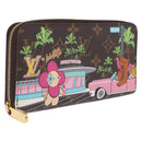 LOUIS VUITTON Monogram Vivienne Zippy Wallet Long Wallet M80857 LV Auth RV050M-1