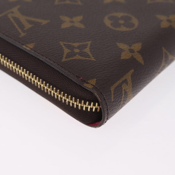 LOUIS VUITTON Monogram Vivienne Zippy Wallet Long Wallet M80857 LV Auth RV050M