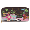 LOUIS VUITTON Monogram Vivienne Zippy Wallet Long Wallet M80857 LV Auth RV050M-2