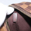 LOUIS VUITTON Damier Ebene Olaf PM Shoulder Bag N41442 LV Auth RV052V-21