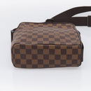 LOUIS VUITTON Damier Ebene Olaf PM Shoulder Bag N41442 LV Auth RV052V-9
