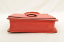 LOEWE Hand Bag Leather 2way Red Auth am2234s-20