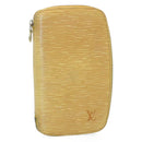 LOUIS VUITTON Epi Agenda Jeode Travel Case Yellow LV Auth am3002s-1