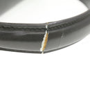 Salvatore Ferragamo Gancini Hand Bag Leather 2way Black Auth am319s-8