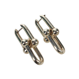 TIFFANY&Co. Pierce Hardware Small Link Ag925 Silver Auth SK019SM