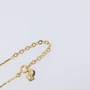 Christian Dior Necklace Metal Gold Tone Auth SK147V-13