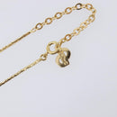Christian Dior Necklace Metal Gold Tone Auth SK147V-14