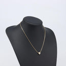 Christian Dior Necklace Metal Gold Tone Auth SK147V-15