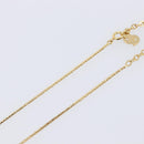 Christian Dior Necklace Metal Gold Tone Auth SK147V-6