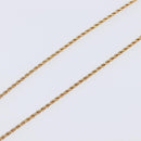 Christian Dior Necklace Metal Gold Tone Auth SK153-5