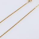 Christian Dior Necklace Metal Gold Tone Auth SK153-6