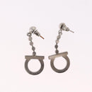 Salvatore Ferragamo Givenchy Earring Metal 2 Set Gold Tone Silver Auth SK168-3