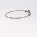 Salvatore Ferragamo Bangle Bracelet Metal 3 Set Gold Tone Silver Auth SK173-11