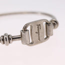 Salvatore Ferragamo Bangle Bracelet Metal 3 Set Gold Tone Silver Auth SK173-12
