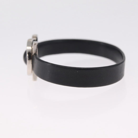 Salvatore Ferragamo Bangle Bracelet Metal 3 Set Gold Tone Silver Auth SK173