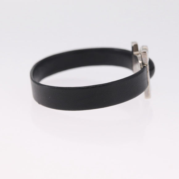 Salvatore Ferragamo Bangle Bracelet Metal 3 Set Gold Tone Silver Auth SK173