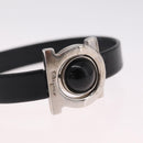 Salvatore Ferragamo Bangle Bracelet Metal 3 Set Gold Tone Silver Auth SK173-18