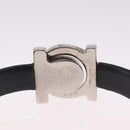 Salvatore Ferragamo Bangle Bracelet Metal 3 Set Gold Tone Silver Auth SK173-19
