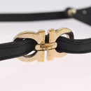 Salvatore Ferragamo Bangle Bracelet Metal 3 Set Gold Tone Silver Auth SK173-6