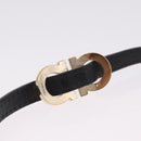 Salvatore Ferragamo Bangle Bracelet Metal 3 Set Gold Tone Silver Auth SK173-7