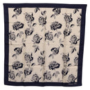 Christian Dior Scarf Silk Navy White Auth SK186-1