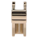 HERMES Quadrije Twilly Ring Metal Gold Tone Black Auth SK204M-5