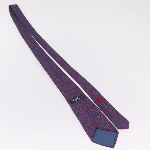 CHANEL Hermes Scarf Necktie 3 Set Purple Khaki CC Auth SK211
