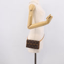 LOUIS VUITTON Monogram Pochette Florentine Waist bag M51855 LV Auth SK216-19