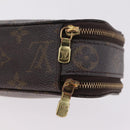 LOUIS VUITTON Monogram Trousse Brush PM Cosmetic Pouch M47510 LV Auth SK217-12
