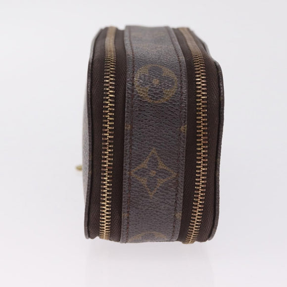 LOUIS VUITTON Monogram Trousse Brush PM Cosmetic Pouch M47510 LV Auth SK217