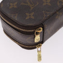 LOUIS VUITTON Monogram Trousse Brush PM Cosmetic Pouch M47510 LV Auth SK217-8