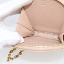 LOUIS VUITTON Vernis Porte Monnaie Chapo Rose Florentin M91416 LV Auth SK218A-19
