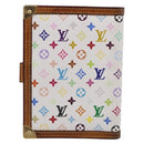LOUIS VUITTON Monogram Multicolor Agenda PM Planner Cover R21074 LV Auth SK219-3