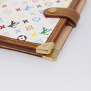LOUIS VUITTON Monogram Multicolor Agenda PM Planner Cover R21074 LV Auth SK219-8