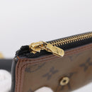 LOUIS VUITTON Reverse Portefeuille Daufine Compact Wallet M68725 LV Auth SK258-20