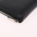 LOUIS VUITTON Epi Zippy Coin Purse Black M60152 LV Auth SK259-8