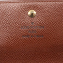 LOUIS VUITTON Monogram Porte Monnaie Bier Cartes Crdit Wallet M61652 Auth SK260-14