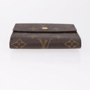 LOUIS VUITTON Monogram Porte Monnaie Bier Cartes Crdit Wallet M61652 Auth SK260-7